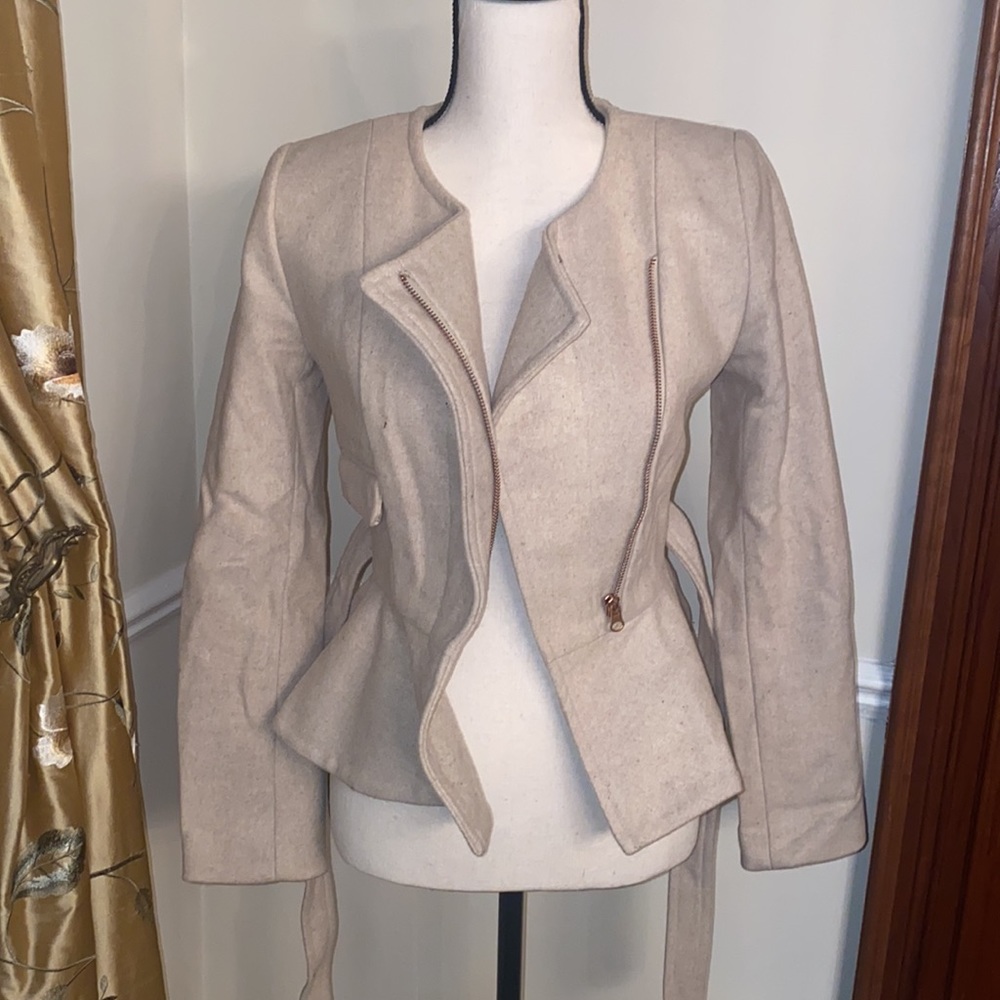 Premium quality H & M peplum jacket 4